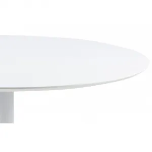 Okrúhly Jedálenský Stôl Ibiza, Ø 110 Cm, Biely Lak