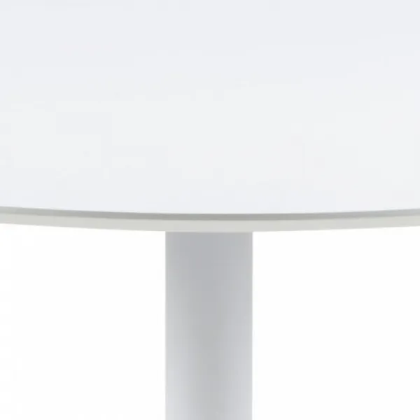 Okrúhly Jedálenský Stôl Ibiza, Ø 110 Cm, Biely Lak