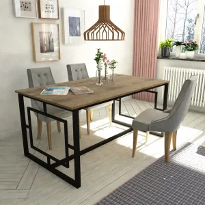 Jedálenský stôl Alin - Black