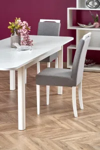 Rozkladací jedálenský stôl FLORIAN Biela