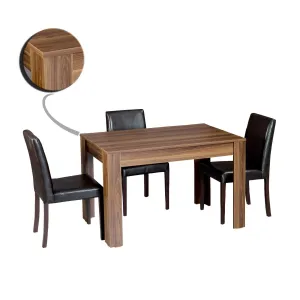 Jedálenský stôl Single Walnut