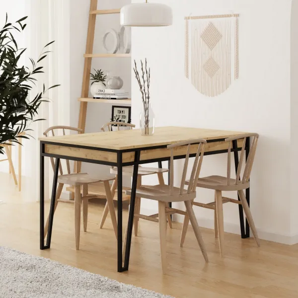 Hanah Home Jedálenský stôl Pal dub