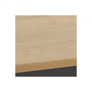 Actona Jedálenský stôl Seaford 160x80x74 cm dub divoký/černá