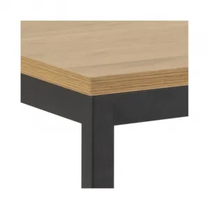 Actona Jedálenský stôl Seaford 160x80x74 cm dub divoký/černá