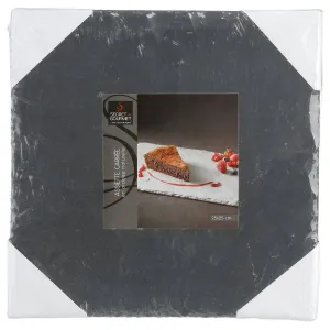 Secret de Gourmet Kamenný podnos Spole 25x25 cm antracit