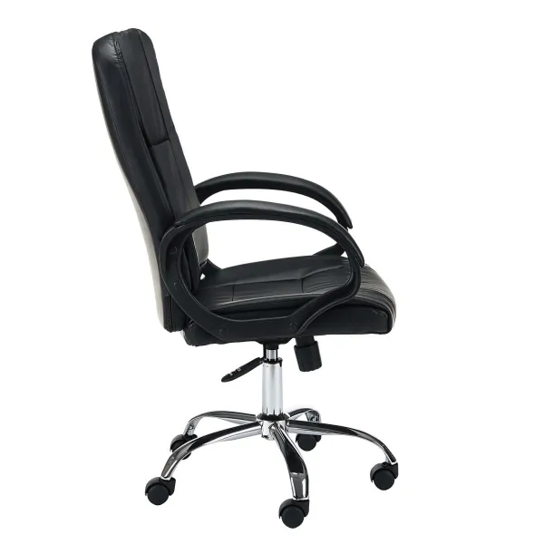 Ak furniture Kancelárske kreslo Nobles čierne