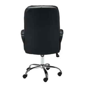 Ak furniture Kancelárske kreslo Nobles čierne