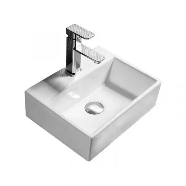 Keramické umývadlo na dosku MEXEN MINI  40x30 cm biele