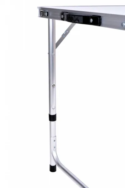 TRAMP kempingový cestovný set stôl so 4 stoličkami biely