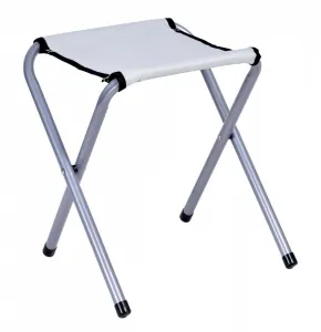 TRAMP kempingový cestovný set stôl so 4 stoličkami biely