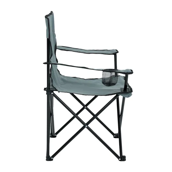 Ak furniture Kempingová stolička ANTER sivá