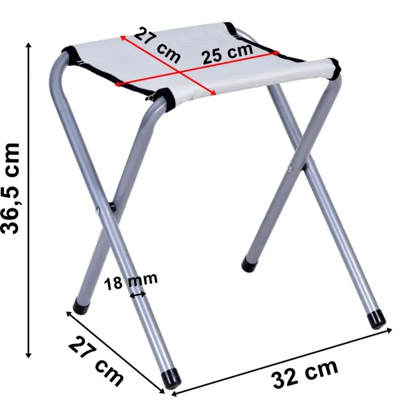 TRAMP kempingový cestovný set stôl so 4 stoličkami biely