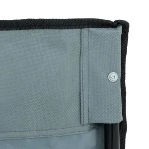 Ak furniture Kempingová stolička ANTER sivá