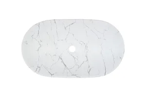 ArtCom Keramické umývadlo LENA MW17 | biela 60 cm