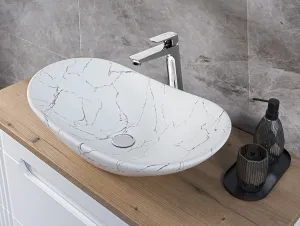 ArtCom Keramické umývadlo LENA MW17 | biela 60 cm