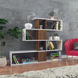 ASIR Regál KARLIN biely orech