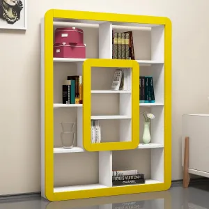 ASIR Regál ORKIDE bielo žltý