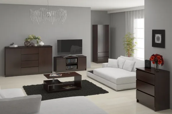 Ak furniture TV stolík Tonon 120 cm venge