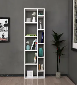Hanah Home Knižnica Tomi biela