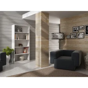 TP Living Knižnica SEGREGATÓRY R80 biela