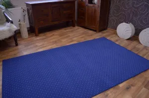 Dywany Lusczow Kusový koberec AKTUA Mateio modrý, veľkosť 100x400