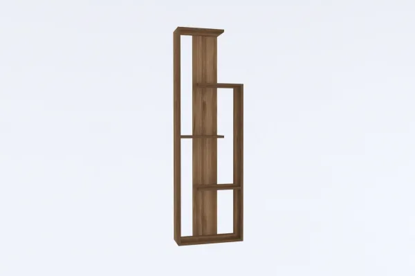 Knižnica Wand Walnut