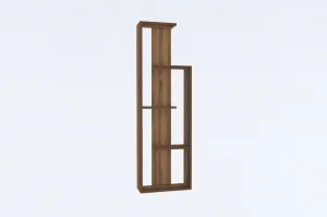 Knižnica Wand Walnut