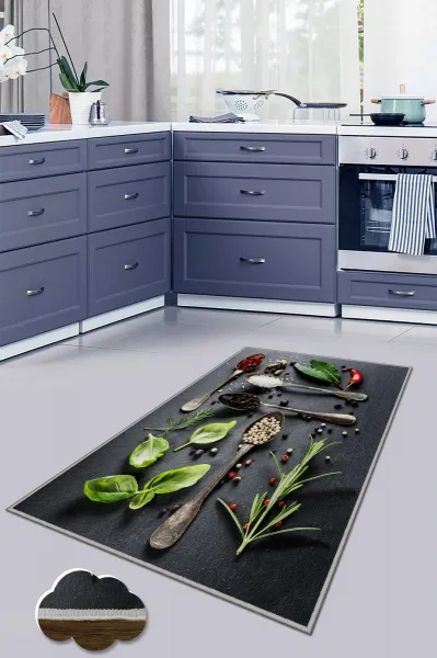 Conceptum Hypnose Koberec Spoons 60x100 cm sivý