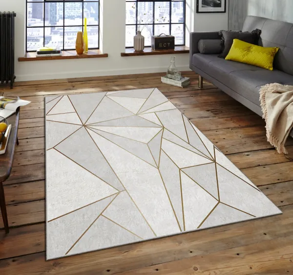 Conceptum Hypnose Koberec Glan 160x230 cm sivý
