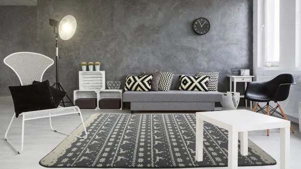 Tutumi Koberec Clover Bergen sivý, veľkosť 140x200