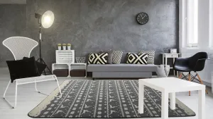 Tutumi Koberec Clover Bergen sivý, veľkosť 140x200