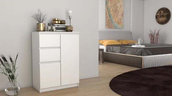 TP Living Komoda 2D2S 70 cm biela