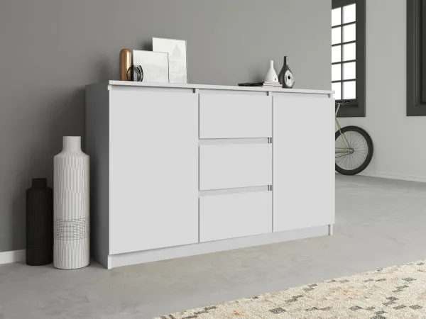 TP Living Komoda 2D3S Saloe biela