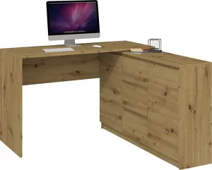 TP Living Písací stôl Elie dub artisan