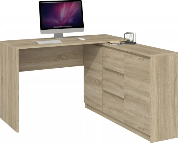 TP Living Komoda 2D3S Saloe svetlohnedá