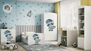 Kocot kids Komoda Babydreams 80 cm mýval biela