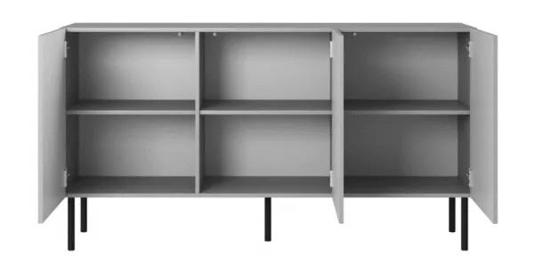 HALMAR Komoda ASENSIO KM 150 cm šedá