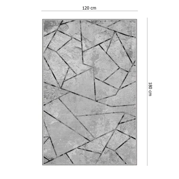 ASIR Koberec 120 x 180 STONE biely