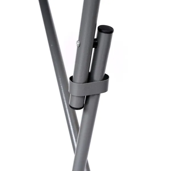 Skladací stolík GALA 80 cm biely