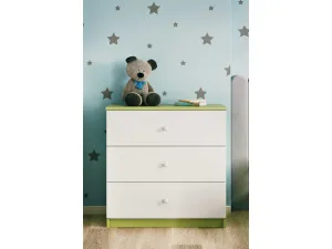 Kocot kids Komoda Babydreams 80 cm zelená