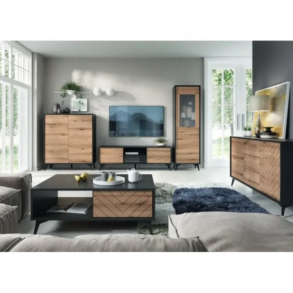 Piaski Televízny stolík Diamond dub evoke