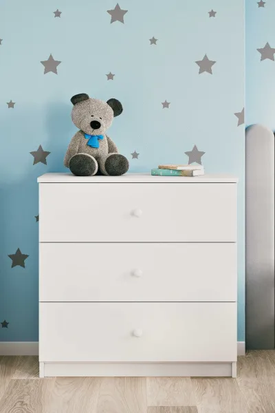 Kocot kids Komoda Babydreams 80 cm biela