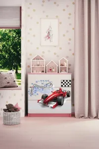 Kocot kids Komoda Babydreams 80 cm formula ružová