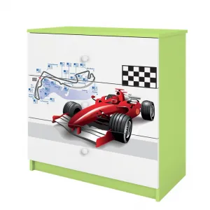 Kocot kids Komoda Babydreams 80 cm formula zelená