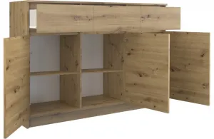 TP Living Komoda Drezi 120 cm hnedá