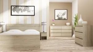 TP Living Komoda MALWA M5 dub sonoma