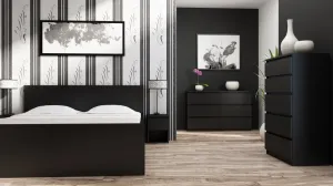 TP Living Komoda MALWA M6 120 čierna