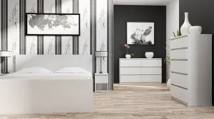 TP Living Komoda MALWA M4 biela