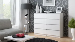 TP Living Komoda MALWA M8 120 biela