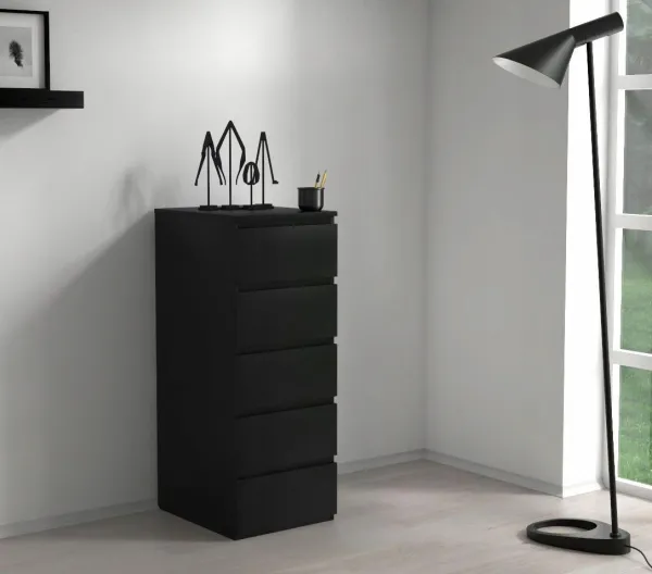 TP Living Komoda MALWA W5 čierna